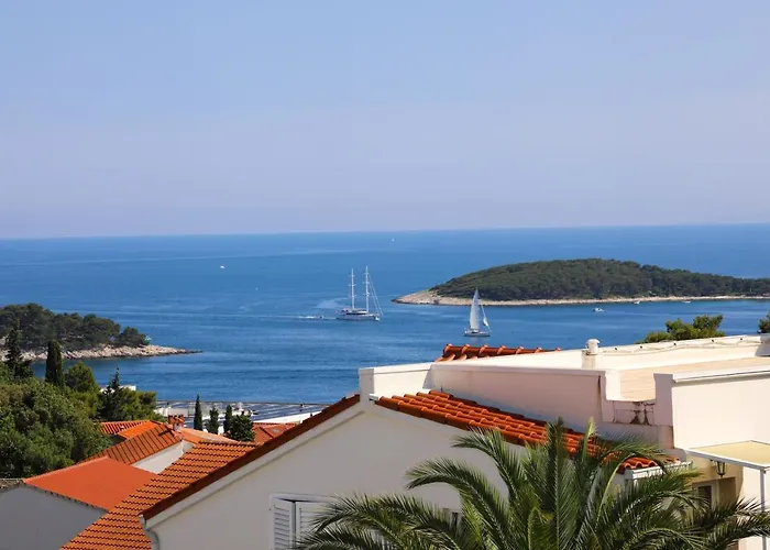 Stella Maris Hvar - Sea View With Balcony Pensión